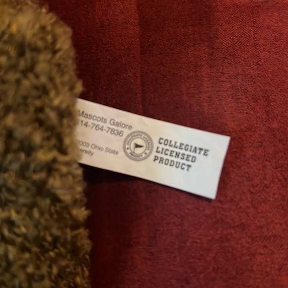 OSU collegiate licensed product small bear - Picture 5 of 6